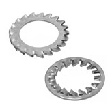 Rosette elastiche dentatura interna denti sovrapposti UNI 8842 - DIN 6798/J