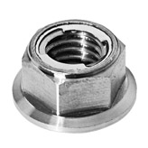 Dadi autobloccanti con flangia DIN 6927 - ISO 7044