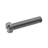 Vite testa cilindrica con intaglio UNI 6107 - DIN 84 - ISO 1207