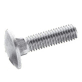 Bullone vite testa tonda TT con quadro sotto testa UNI 5731 - DIN 603