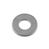 Rosette Piane per appoggio di materiali teneri UNI 6593MT - ISO 7093/2
