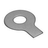 Rosette di sicurezza con linguetta UNI 6600
