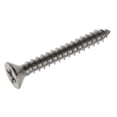 Vite Autofilettante testa piana svasata impronta croce UNI 6955 - DIN 7982 - ISO 7050