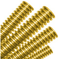 Barra filettata ottone passo grosso DIN 975
