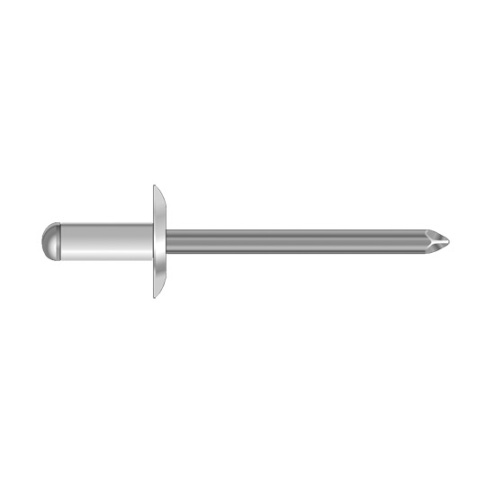 RIVETTI TESTA LARGA ALLUM. 3,2X10
