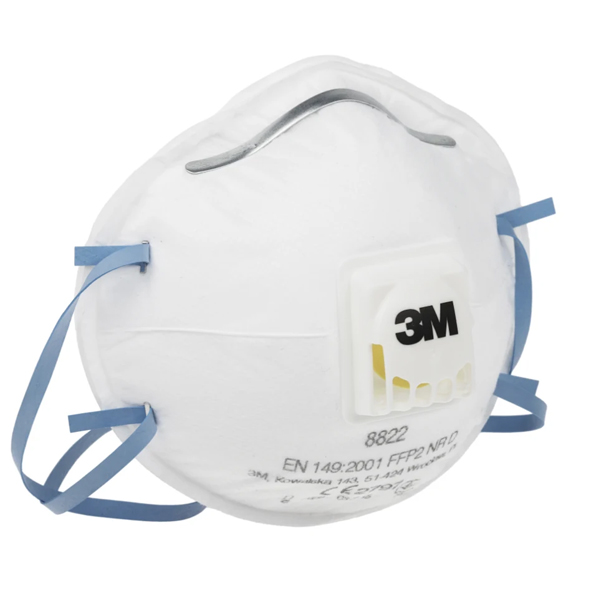 RESPIRATORE 8822 PER POLVERI FFP2S