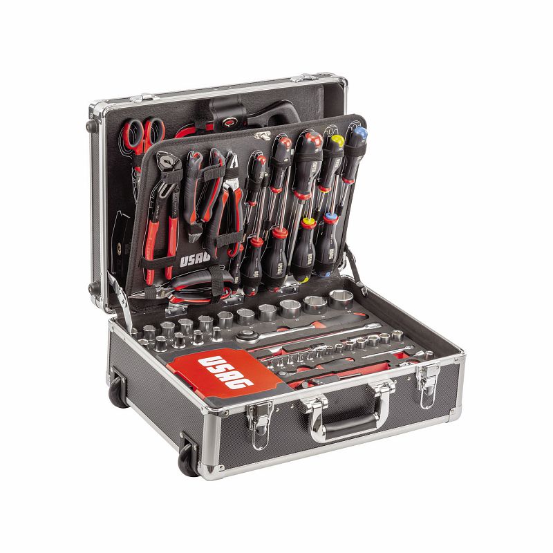 Valigia trolley con assortimento per manutenzione (181 pz) 002 JTMA