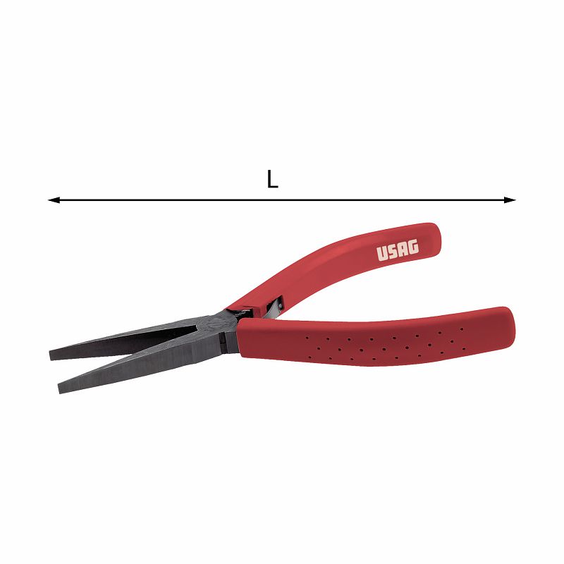 Pinza a becchi piatti extra lunghi diritti 015/5