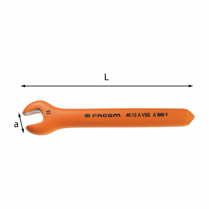 Chiave a forchetta 1000 V 099 A