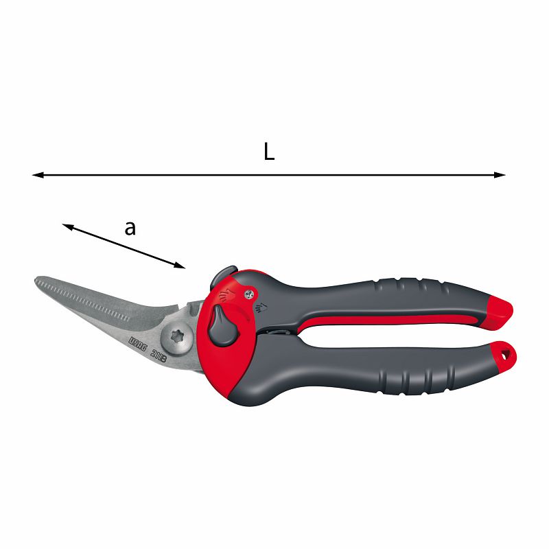 Forbice multiuso lame inclinate 211 B