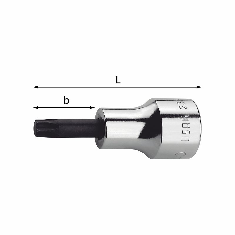 Chiavi a bussola per viti con impronta TORX® 233 3/8 NTX
