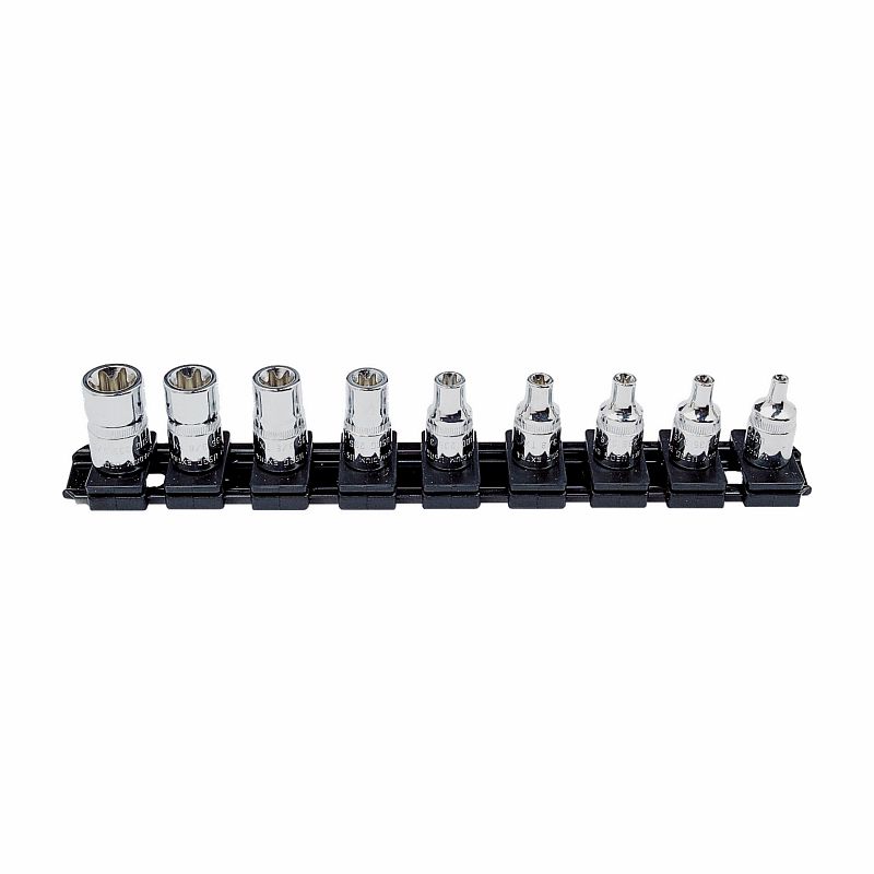 Serie di 8 chiavi a bussola TORX® 235 3/8 NTX/S8