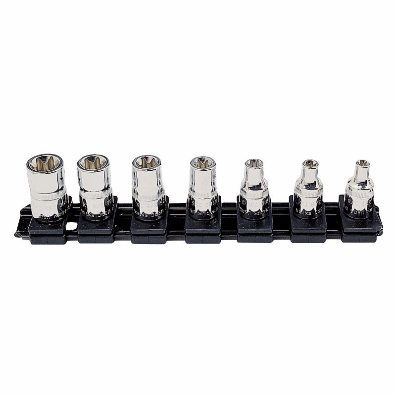 Serie di 7 chiavi a bussola TORX® 235 1/2 NTX/S7