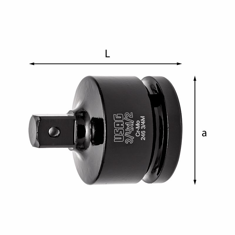 Raccordo riduttore macchina 246 3/4 M