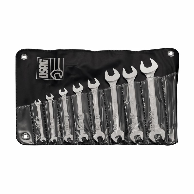 Serie di 8 chiavi a forchetta doppie 252 N/B8
