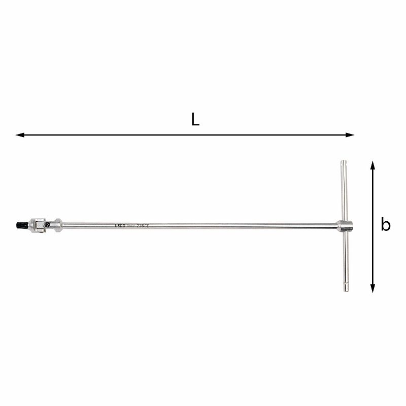 Chiavi a T snodate per viti con impronta TORX® 273 CTX