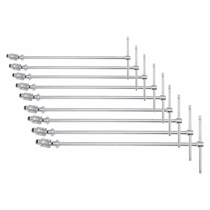Serie di 9 chiavi a T snodate TORX® 276 CTX/SE9