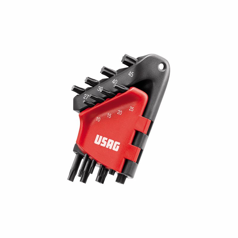 Serie di 8 chiavi maschio piegate per viti con impronta TORX® Tamper Resistant 280 STX/S8C