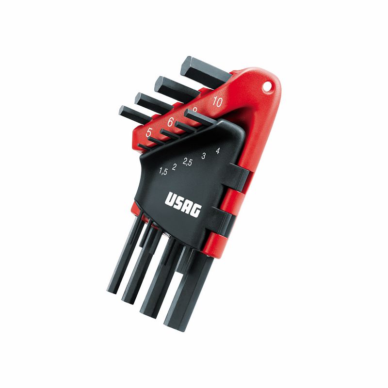Serie di 9 chiavi maschio esagonale 280 N/S9