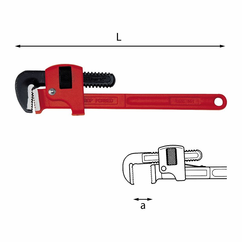Giratubi modello Stillson 301 N