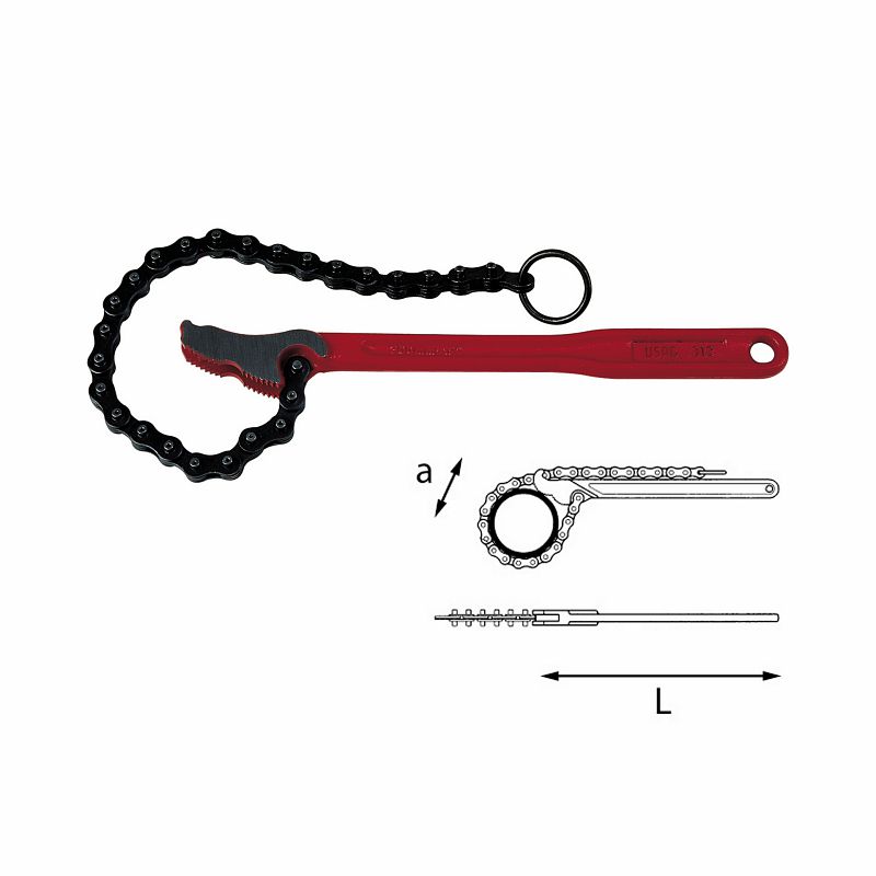 Giratubi a catena modello leggero 312