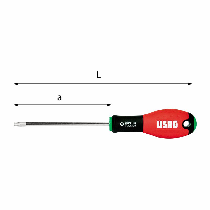 Giraviti per viti con impronta TORX® Tamper Resistant 322 STX