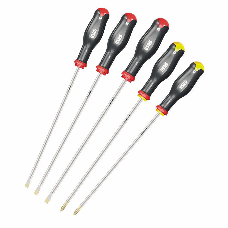 Serie di 5 giraviti per viti con intaglio e impronta a croce PHILLIPS® 324 L/SH5