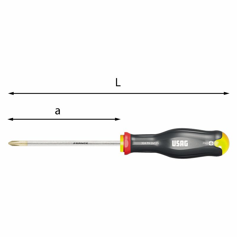 Giraviti per viti con impronta a croce PHILLIPS® 324 PH