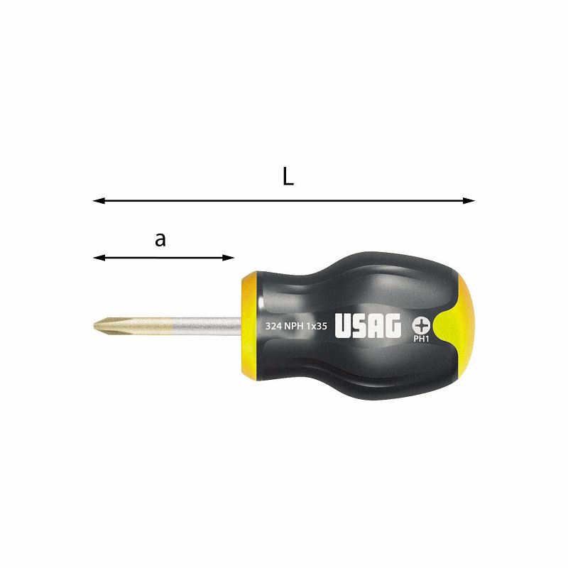 Giraviti per viti con impronta a croce PHILLIPS® 324 NPH