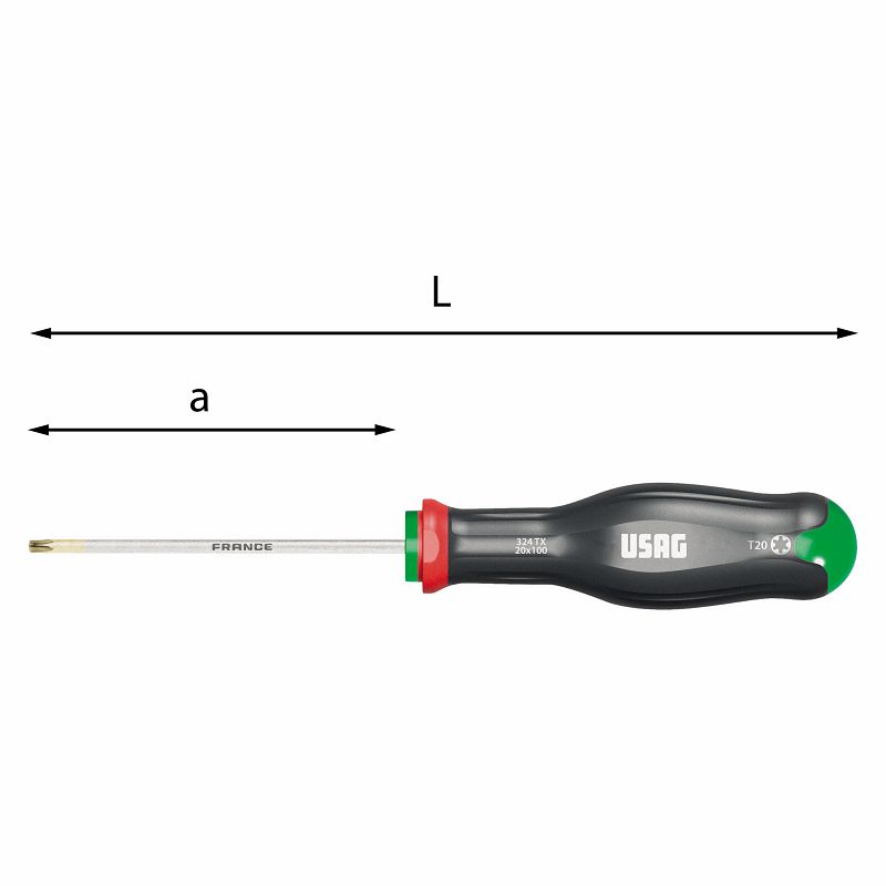 Giraviti per viti con impronta TORX® 324 TX