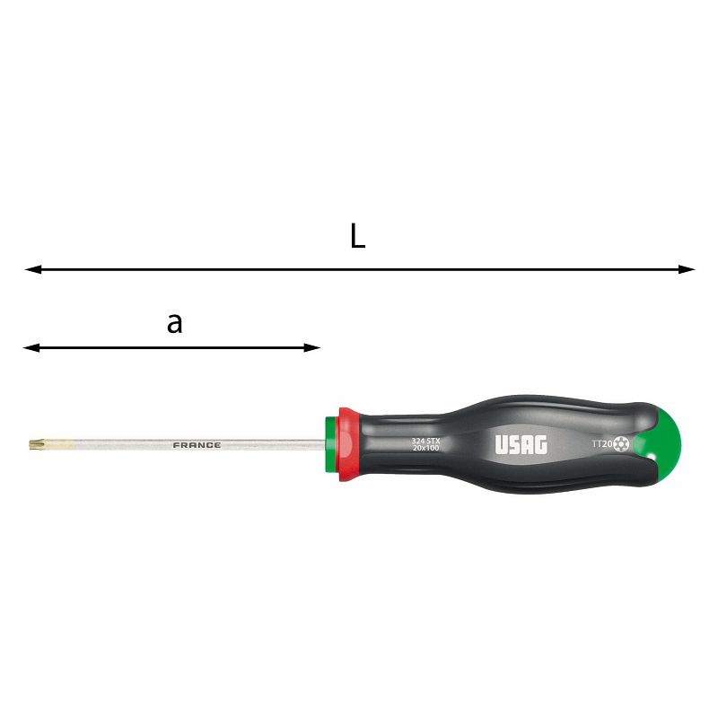 Giraviti per viti con impronta TORX® Tamper Resistant 324 STX