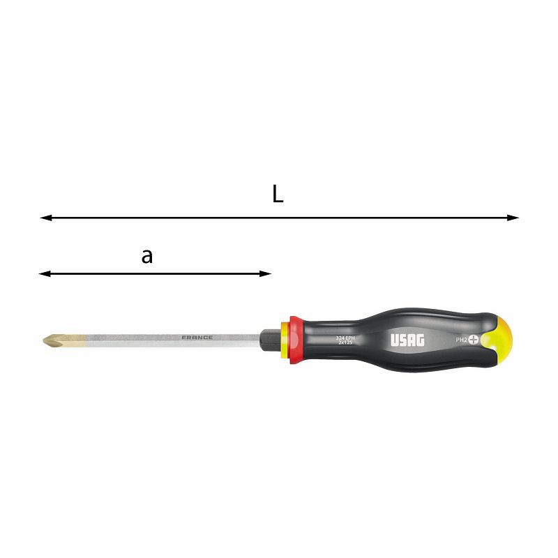 Giraviti per viti con impronta a croce PHILLIPS® 324 EPH