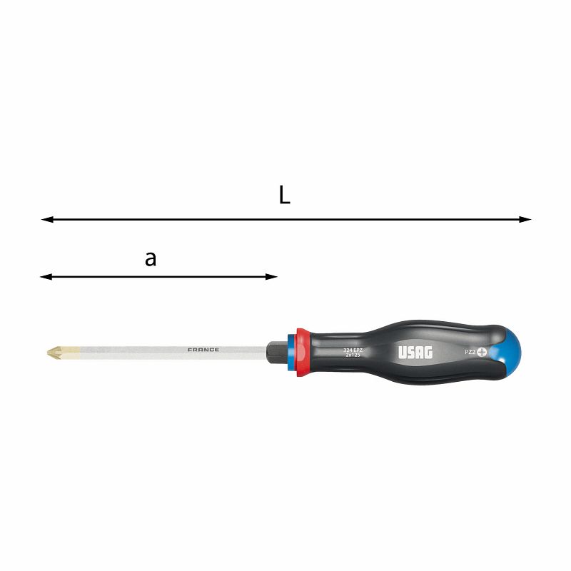 Giraviti per viti con impronta a croce POZIDRIV®-SUPADRIV® 324 EPZ