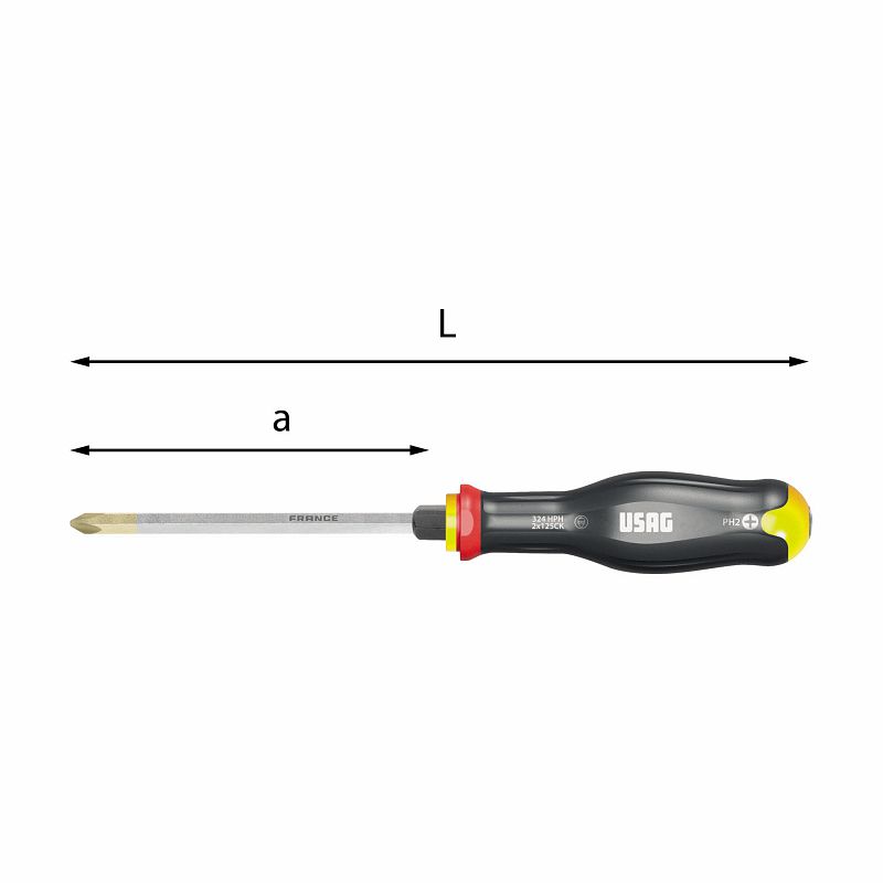 Giraviti martellabili per viti con impronta a croce PHILLIPS® 324 HPH