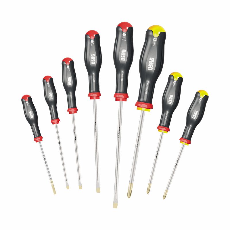 Serie di 8 giraviti per viti con intaglio e impronta a croce PHILLIPS® 324 SH8