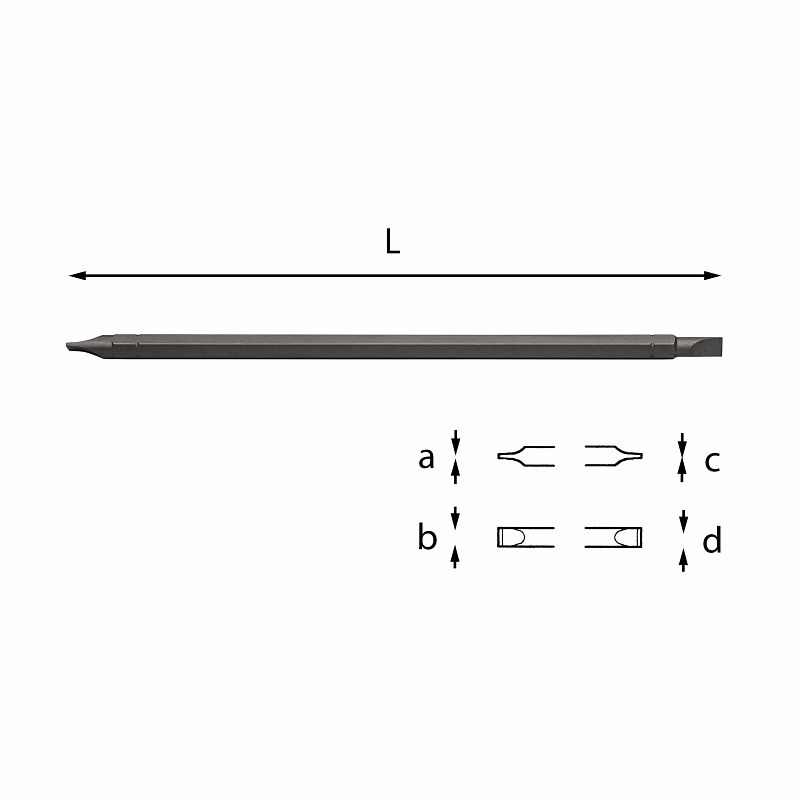 Lame reversibili COMBIDRIVE per viti con intaglio 333 I