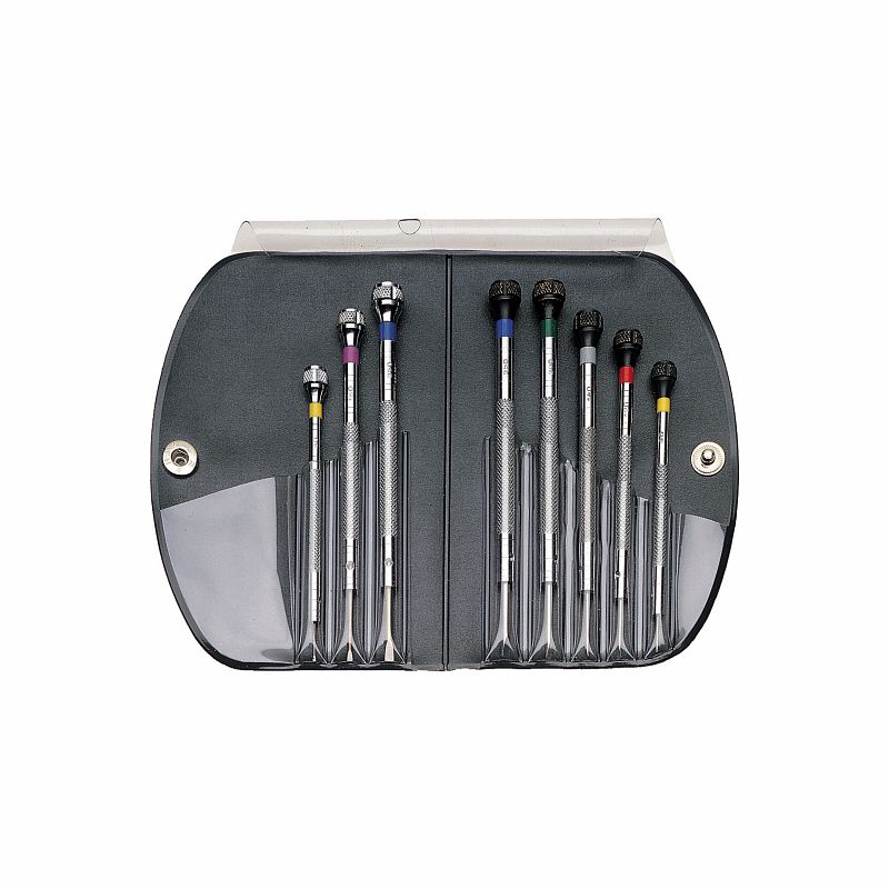 Serie di 8 giraviti di precisione per viti con intaglio e impronta a croce PHILLIPS® 342 SE8