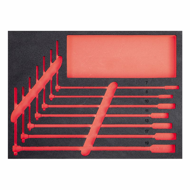 Modulo in spugna bicolore vuoto 519 M 276AV