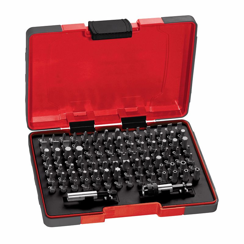 Assortimento di inserti per avvitatura con impronte speciali (100 pz) - attacco 1/4" 692 J100