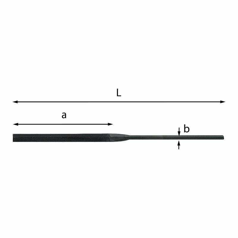 Lima ad ago a doppio coltello 991 D
