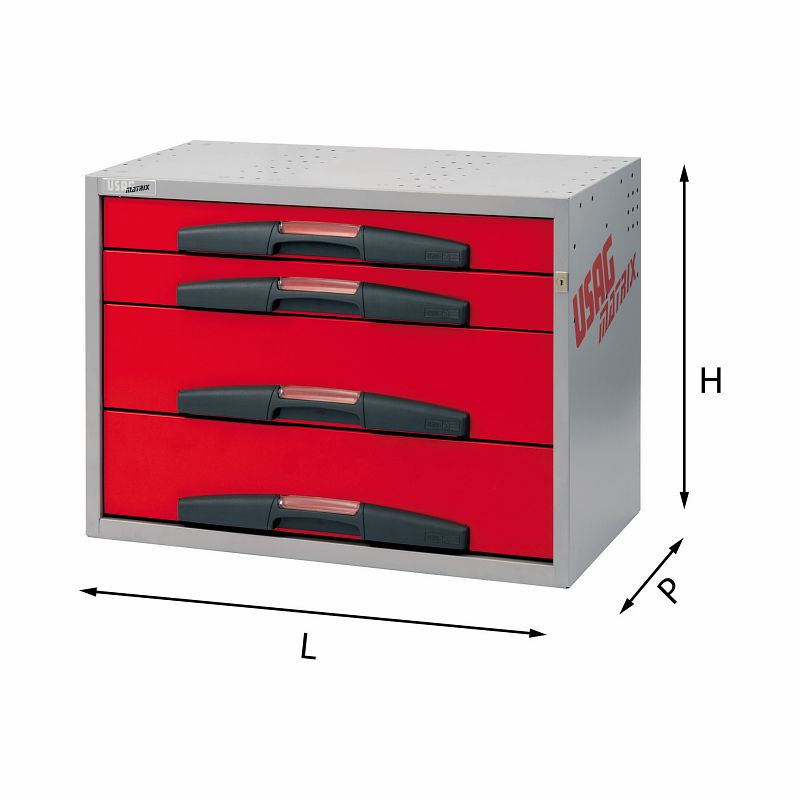 Composizione con cassetti medi 5000 DE4